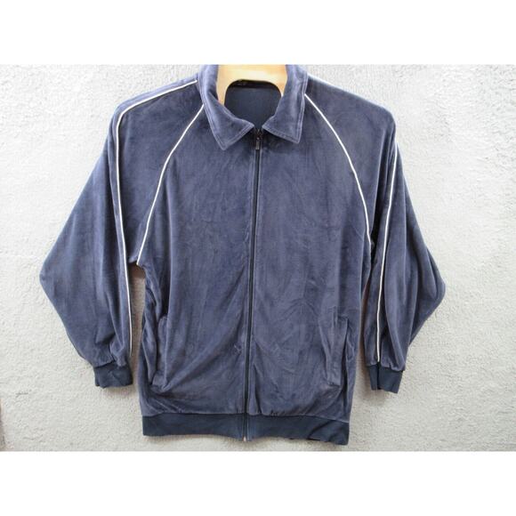 Vintage TRUST USA Men's XLT Velour Track Jacket - Excellent Condition!